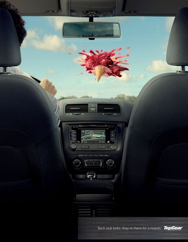 Back-seat-belts-they Advertisement Ideas: 500 Creative And Cool Advertisements