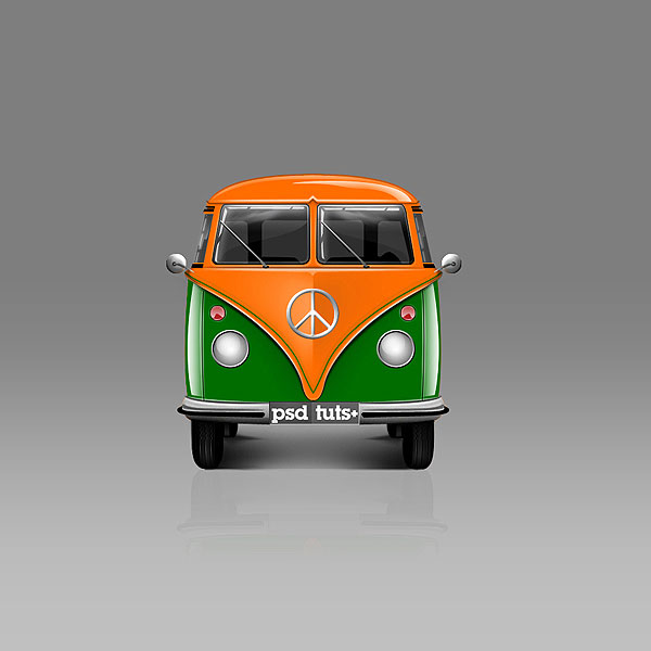 How to Create a Van Icon in Photoshop