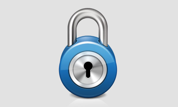 Shiny Lock Icon Design Tutorial