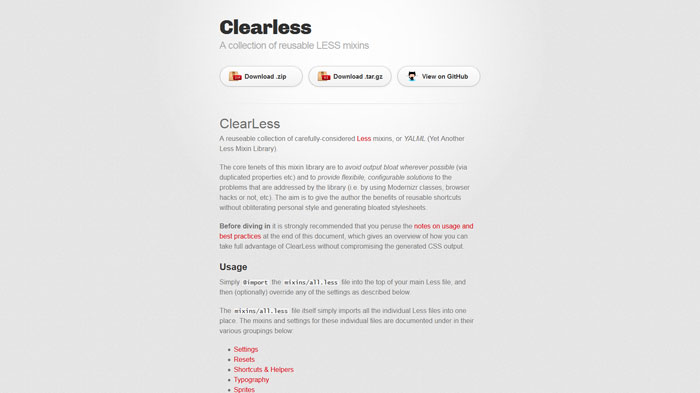ClearLESS