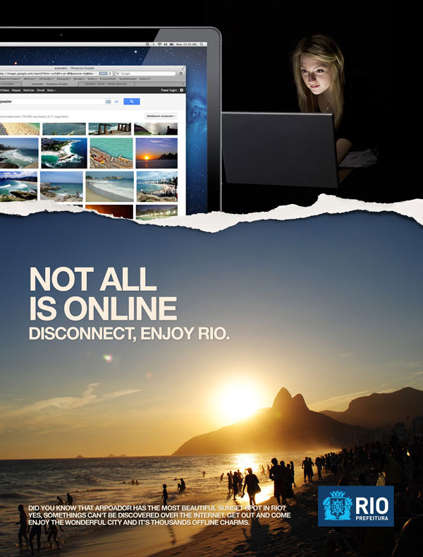 city_of_rio_de_janeiro_disconnect Advertisement Ideas: 500 Creative And Cool Advertisements
