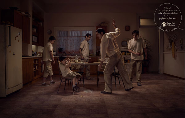 70-percent-of-abused-children-turn-into-abusive-adults Advertisement Ideas: 500 Creative And Cool Advertisements