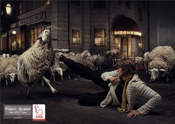 SHS---Fight-sleep Advertisement Ideas: 500 Creative And Cool Advertisements
