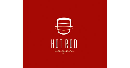 Hot rod lager logo Author Cara Christenson