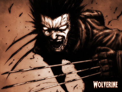 Dark Wolverine Wallpaper