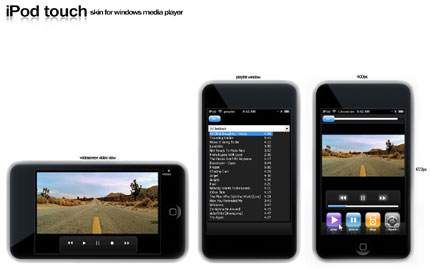 Ipod Touch Windows Media Player skin