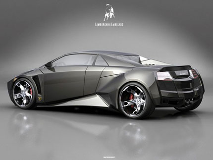 Lamborghini Concept Car Rear