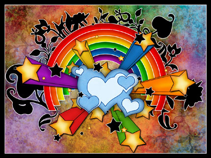 wallpaper of rainbow. Rainbow concepts 2 wallpaper