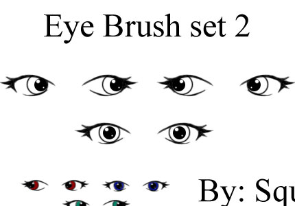 Female Eyes Drawing. Female anime eyes updated by