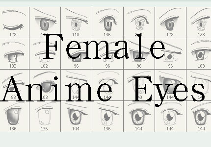 anime eyes female. Female anime eyes updated by