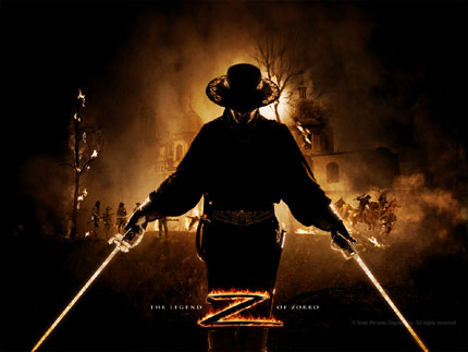 The legend of Zorro wallpaper