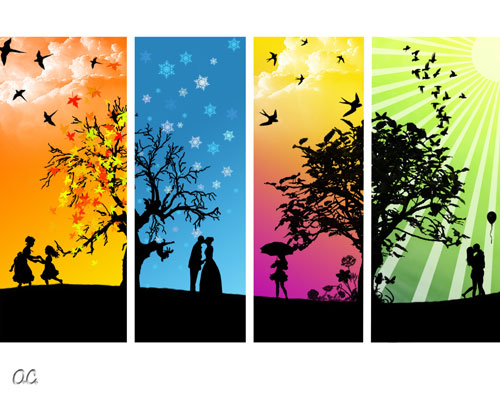 wallpaper season. The Four Seasons – My style