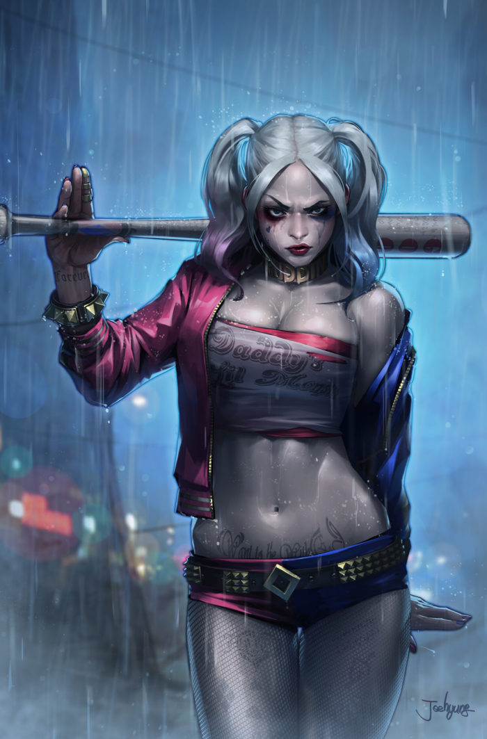 jeehyung-lee-harley-quinn-700x1063 Crazy awesome Harley Quinn fan art images you should check out