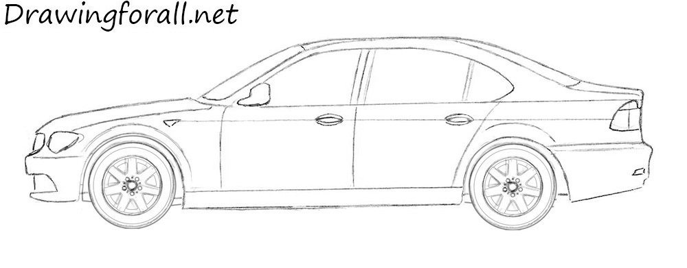 6-draw-a-car How to draw a car with these pictured step by step tutorials
