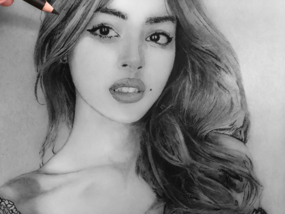 How to draw portraits with step by step realistic drawing tutorials