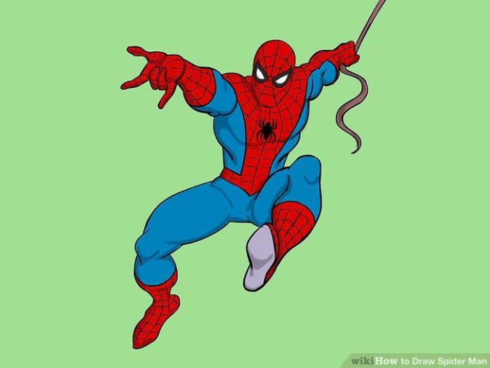 How to draw Spiderman: Realistic or comic style tutorials