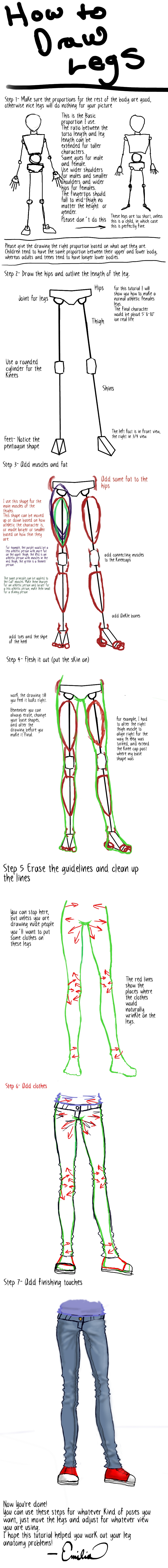 d4mh7t9-2be1170e-6374-4b81-8fbc-172452e5dc68 How to draw legs, realistically drawn male and female legs