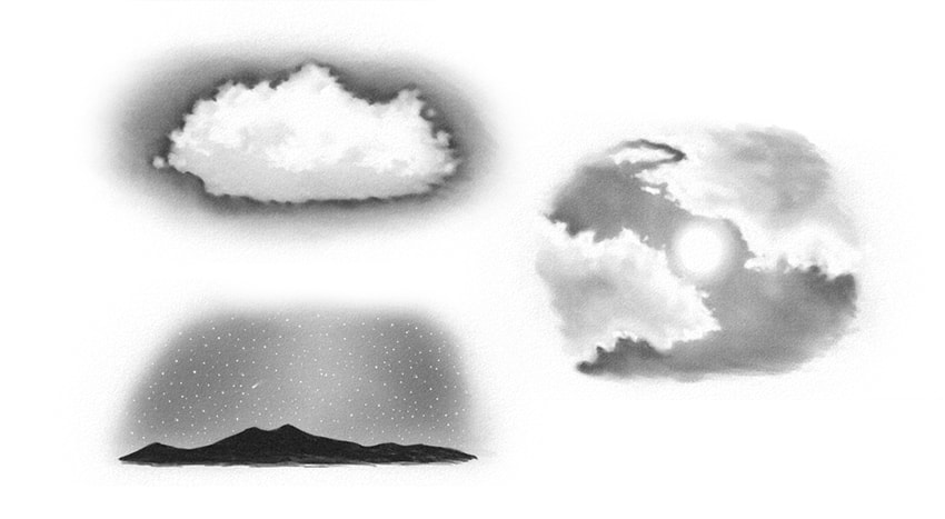 How To Draw Realistic Clouds Step By Step - Howto Techno