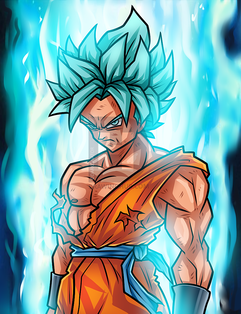 drawing-super-saiyan-blue-goku-step-by-step_5afe229a997078.38747241_23180_1_4 How to draw Goku in a few quick steps (Easy drawing tutorials)