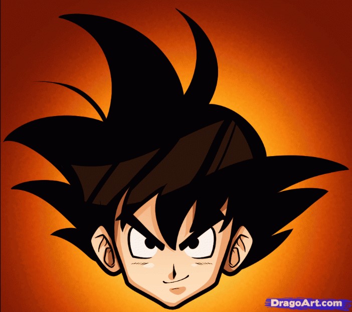 gk How to draw Goku in a few quick steps (Easy drawing tutorials)