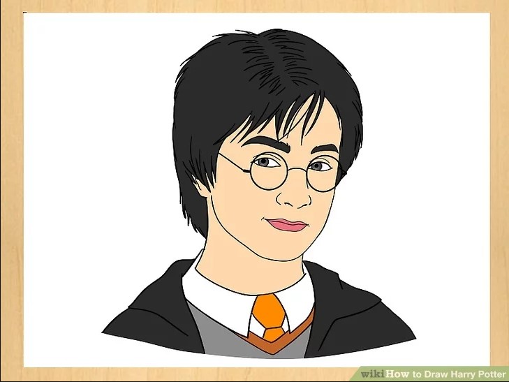 harry How to draw Harry Potter characters (Drawing ideas and tutorials)