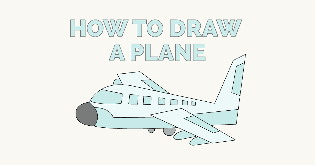 how-to-draw-a-plane-featured-image How to draw an airplane (Quick tutorials you can try)