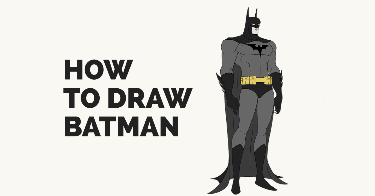 how-to-draw-batman-featured-image - Artly