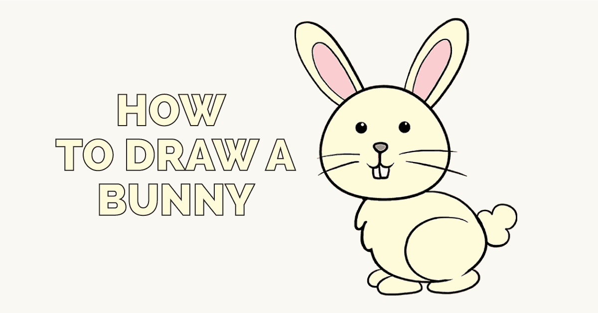 How to Draw a Bunny Easy: Draw a Cute Bunny Step by Step