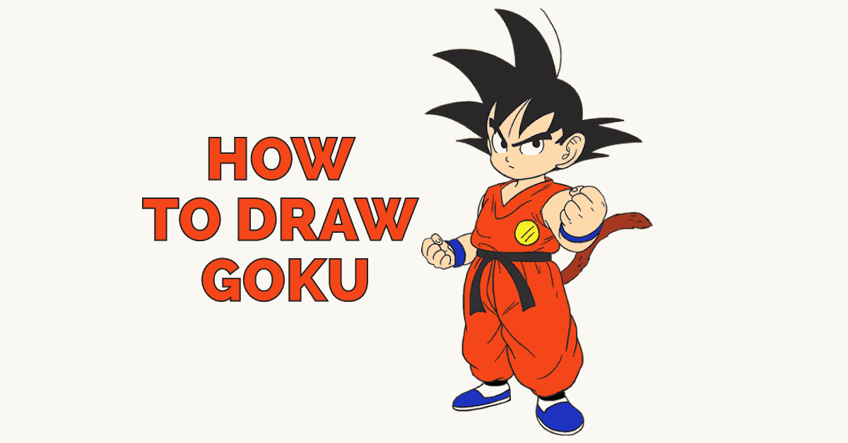 how-to-draw-goku-featured-image How to draw Goku in a few quick steps (Easy drawing tutorials)