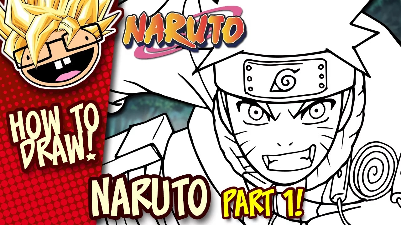 How To Draw Naruto Kurama Mode  Sketch Art Lesson (Step by Step) 
