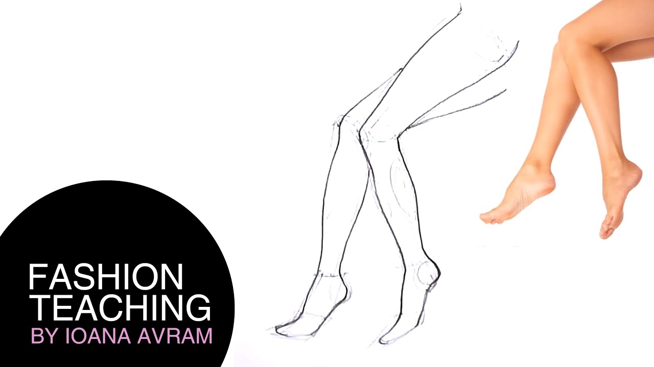 maxresdefault-2-34 How to draw legs, realistically drawn male and female legs