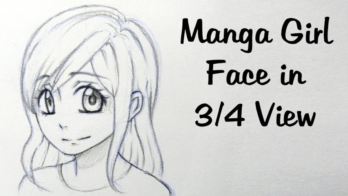 How to draw heads and faces at different angles