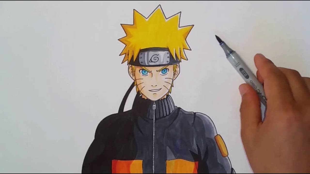 How to Draw Naruto from Naruto Shippuden
