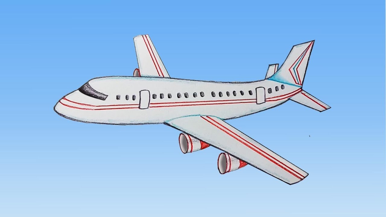 maxresdefault-4-7 How to draw an airplane (Quick tutorials you can try)