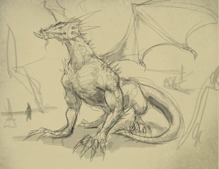 How to draw dragons with these head and body tutorials