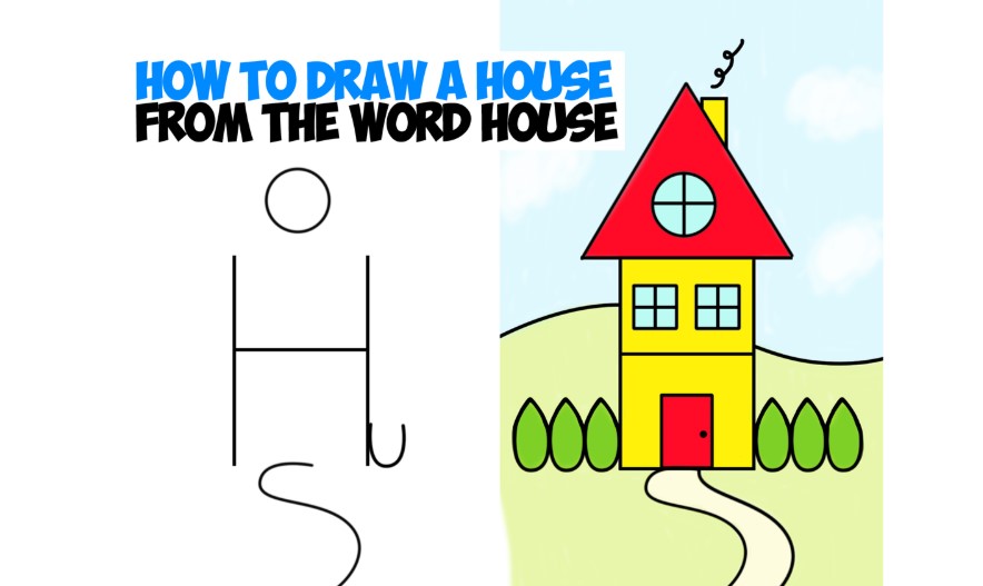 Featured image of post House Drawing Easy For Kids : How to draw a house easy drawing a house how to draw a house easy step by step drawing and coloring, draw glitter house coloring and drawing for children | kiki tv → learn drawing for kids: