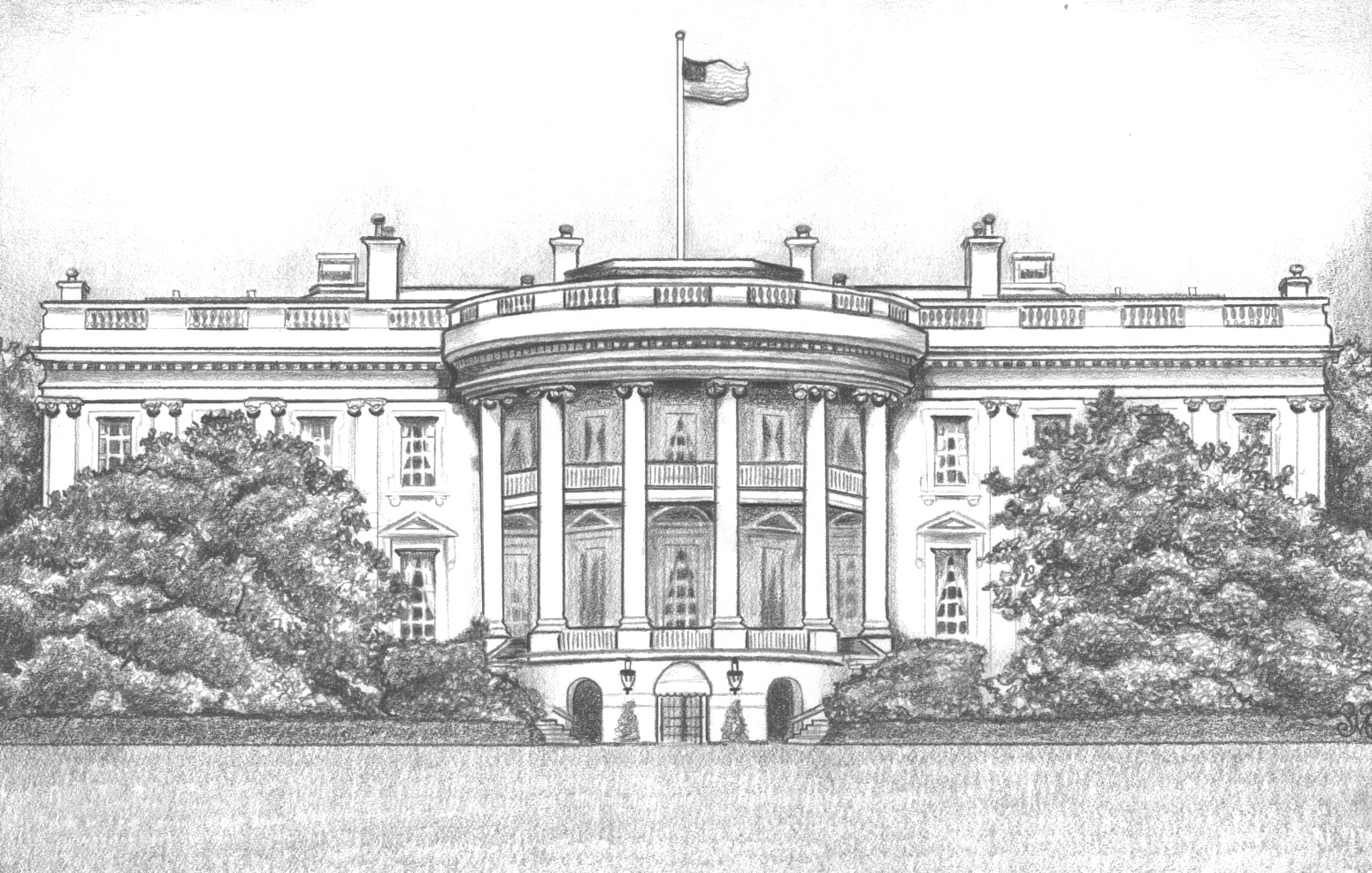 winsome-inspiration-white-house-sketch-clipart-goverment ...