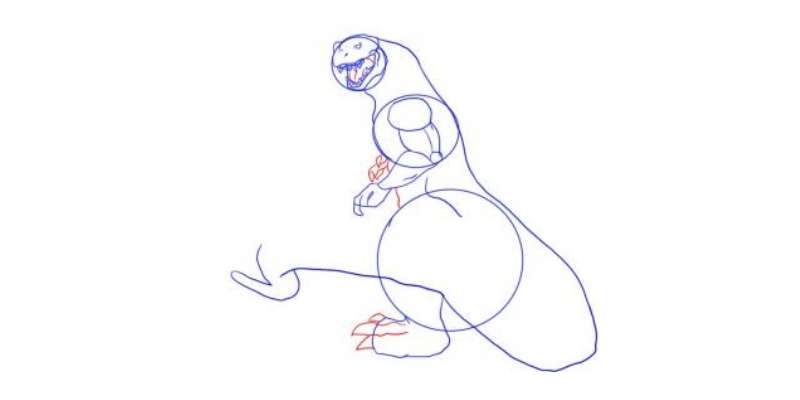 how to draw godzilla