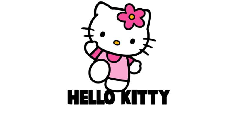 how to draw hello kitty