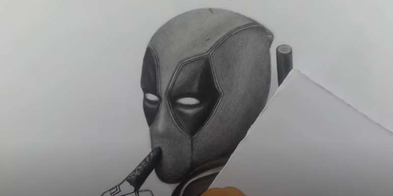 How to Draw DEADPOOL (Modern Comic Version) Drawing Tutorial - Draw it, Too!