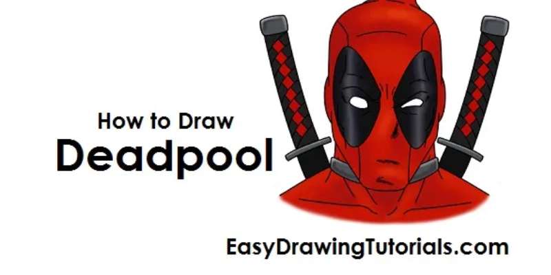 how to draw deadpool