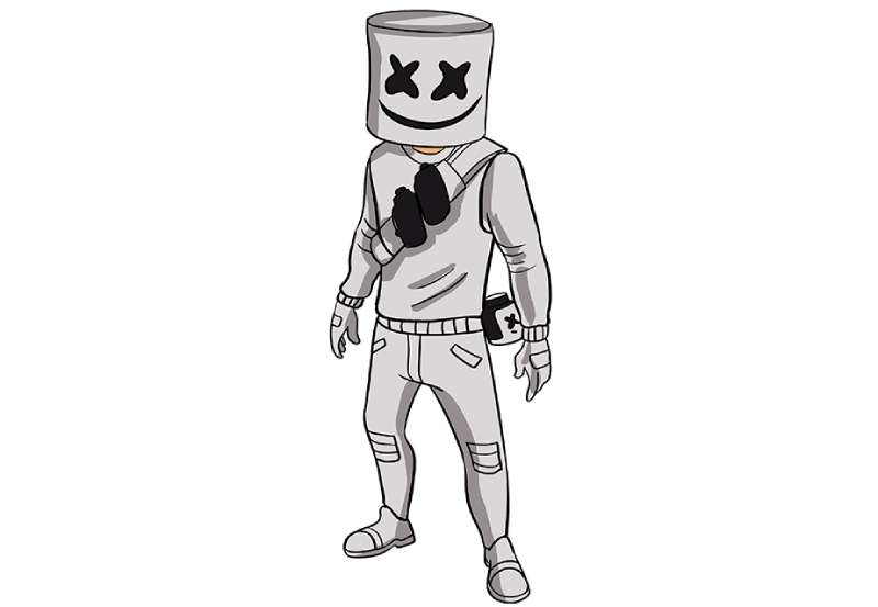 how to draw fortnite characters