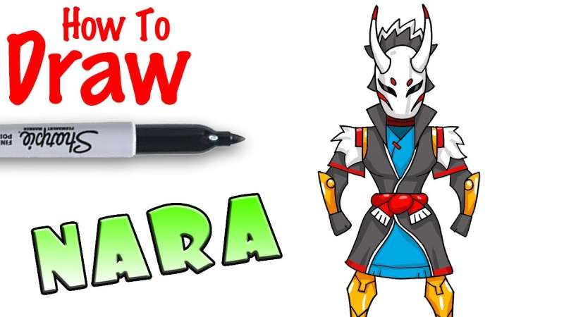 how to draw fortnite characters
