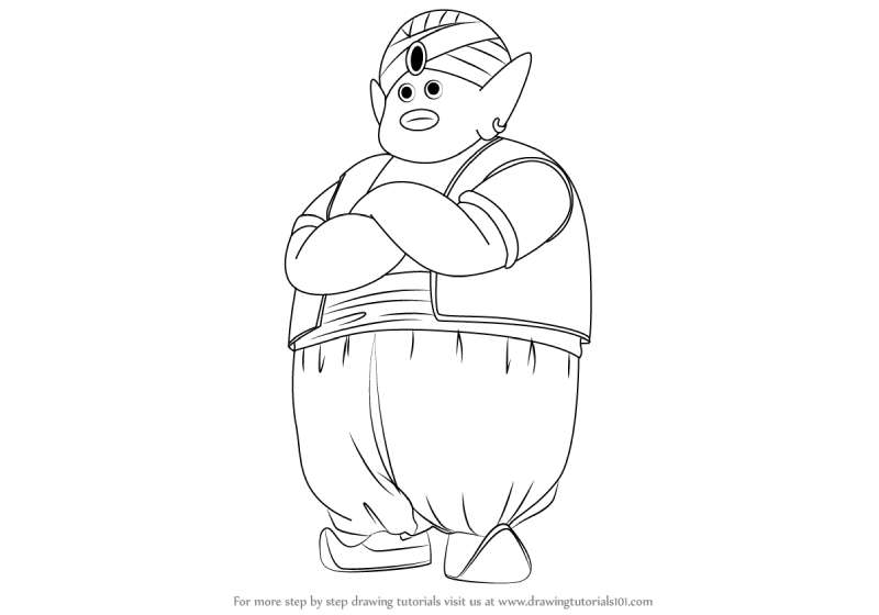 how to draw dragon ball z