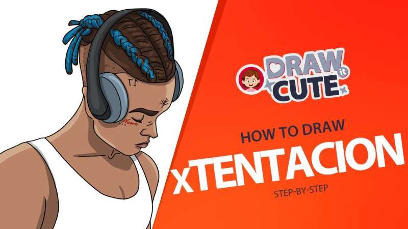 how to draw XXXtentacion