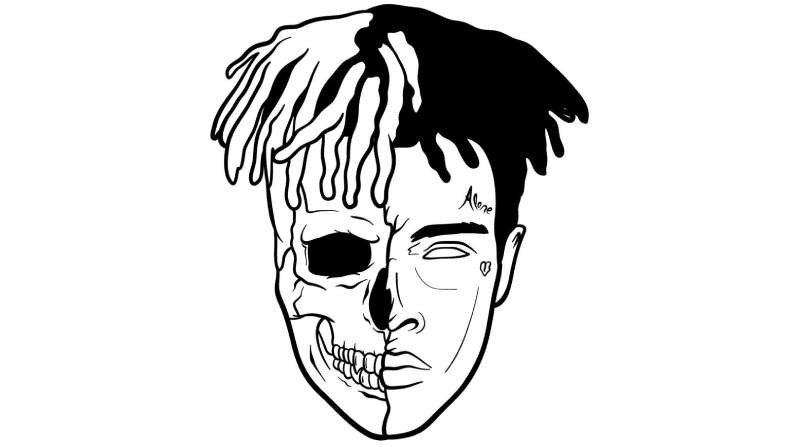 how to draw XXXtentacion