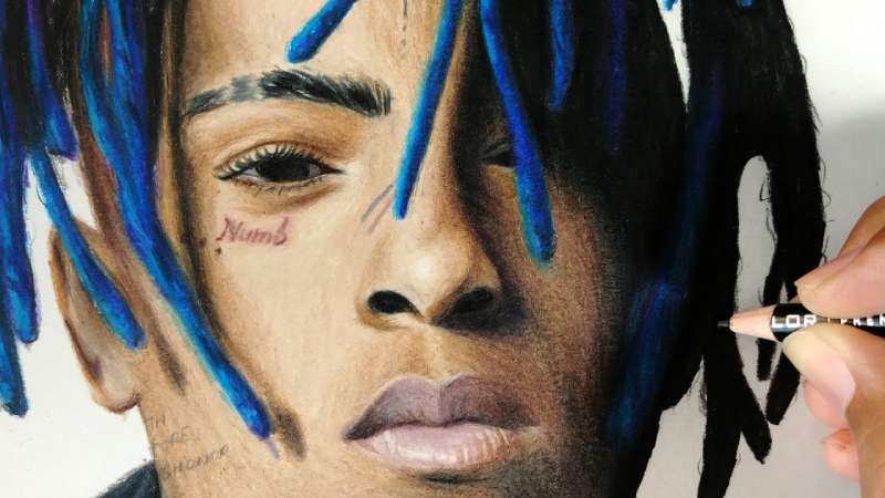 how to draw XXXtentacion