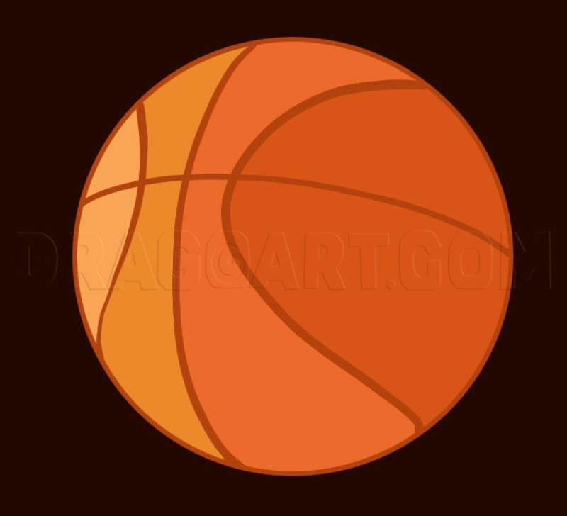 Basketball-in-a-Jiffy How To Draw A Basketball: Tutorials To Learn From