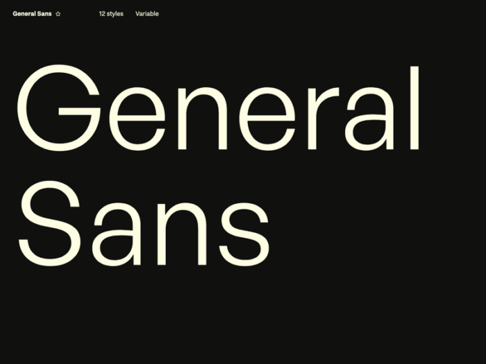 General Sans