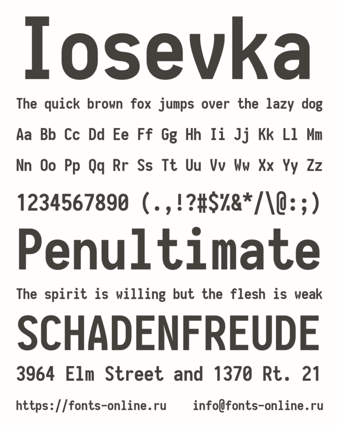 Iosevka